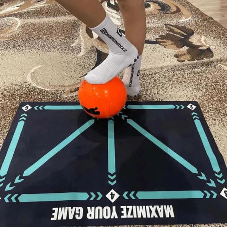 Tapis d'Entraînement Football Pro Jeunesse avec Programme Vidéo