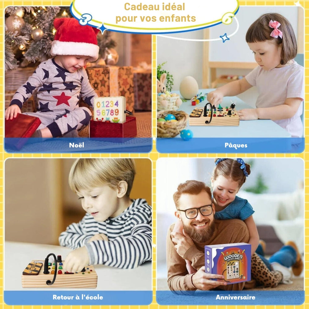 SparkQuest - Tableau Montessori interactif pour tout-petits