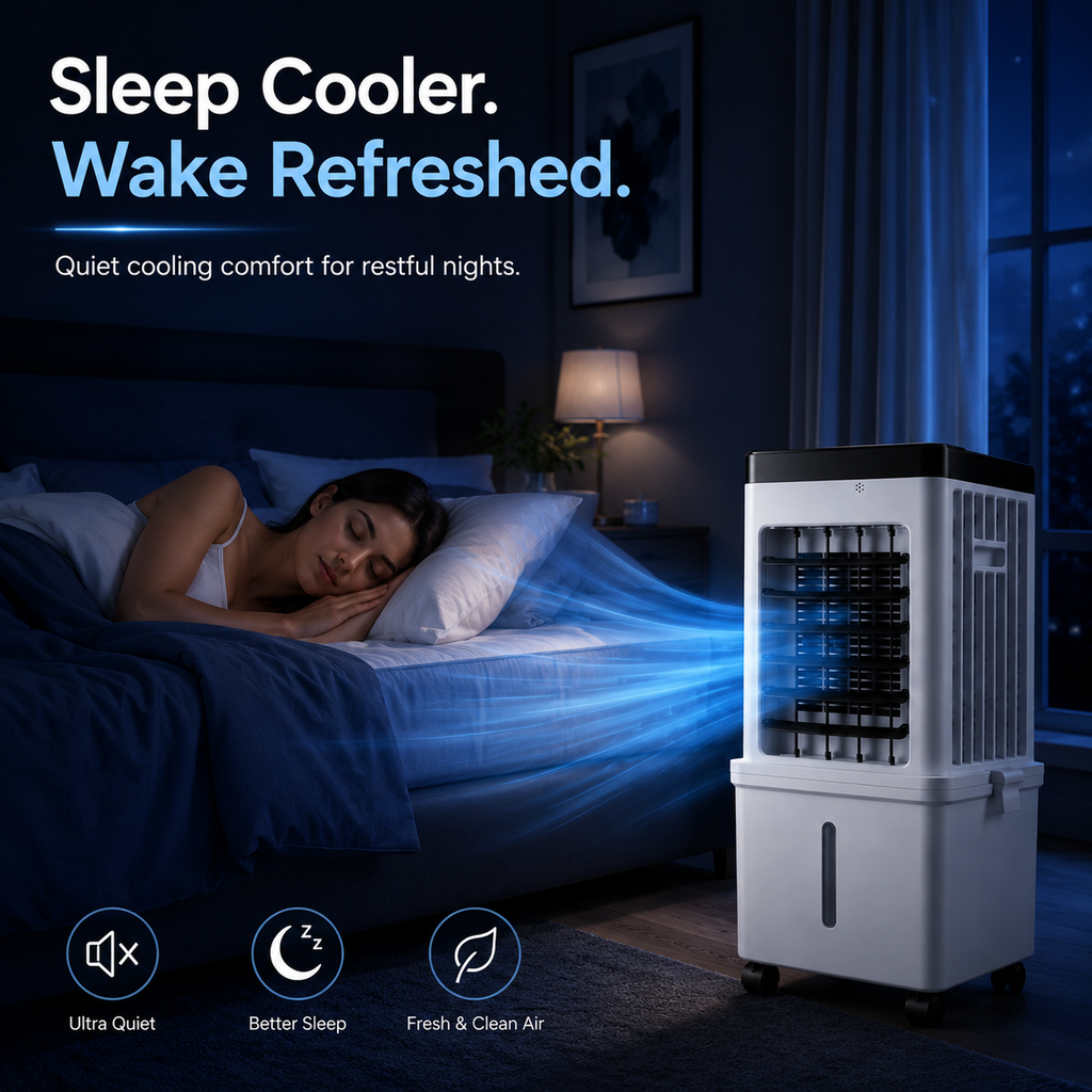 Refroidisseur d'air portable FrostAir 2-en-1 avec humidification