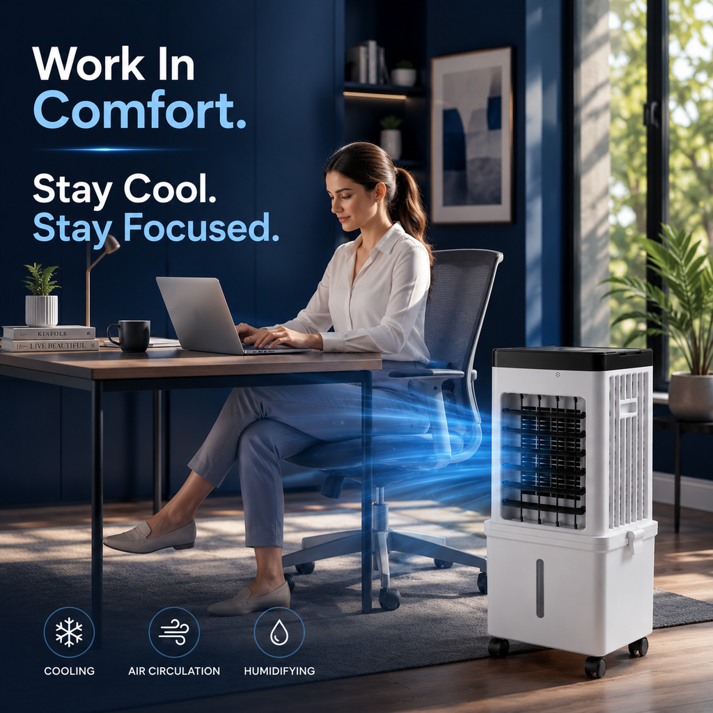 Refroidisseur d'air portable FrostAir 2-en-1 avec humidification