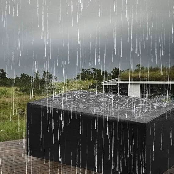 Housse de meubles de jardin imperméable pour table et chaises