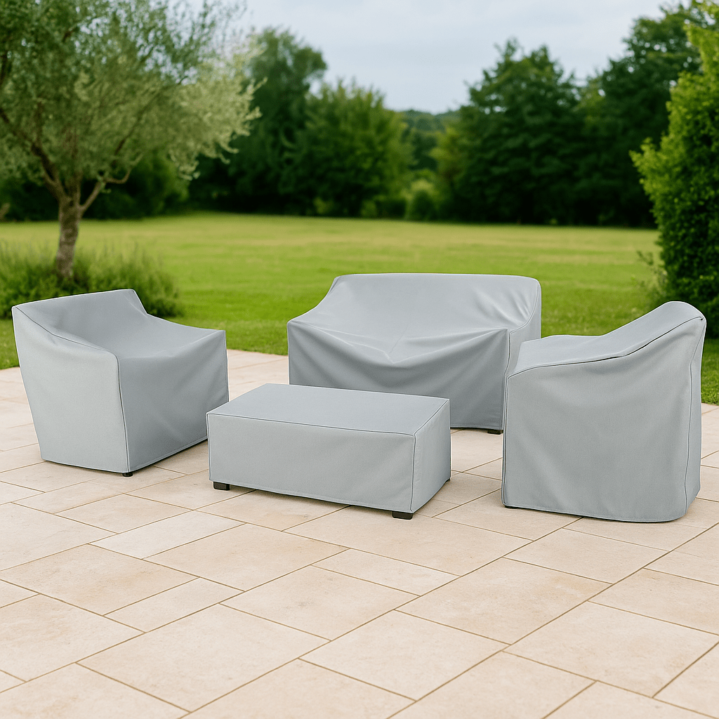 Housse de meubles de jardin imperméable pour table et chaises