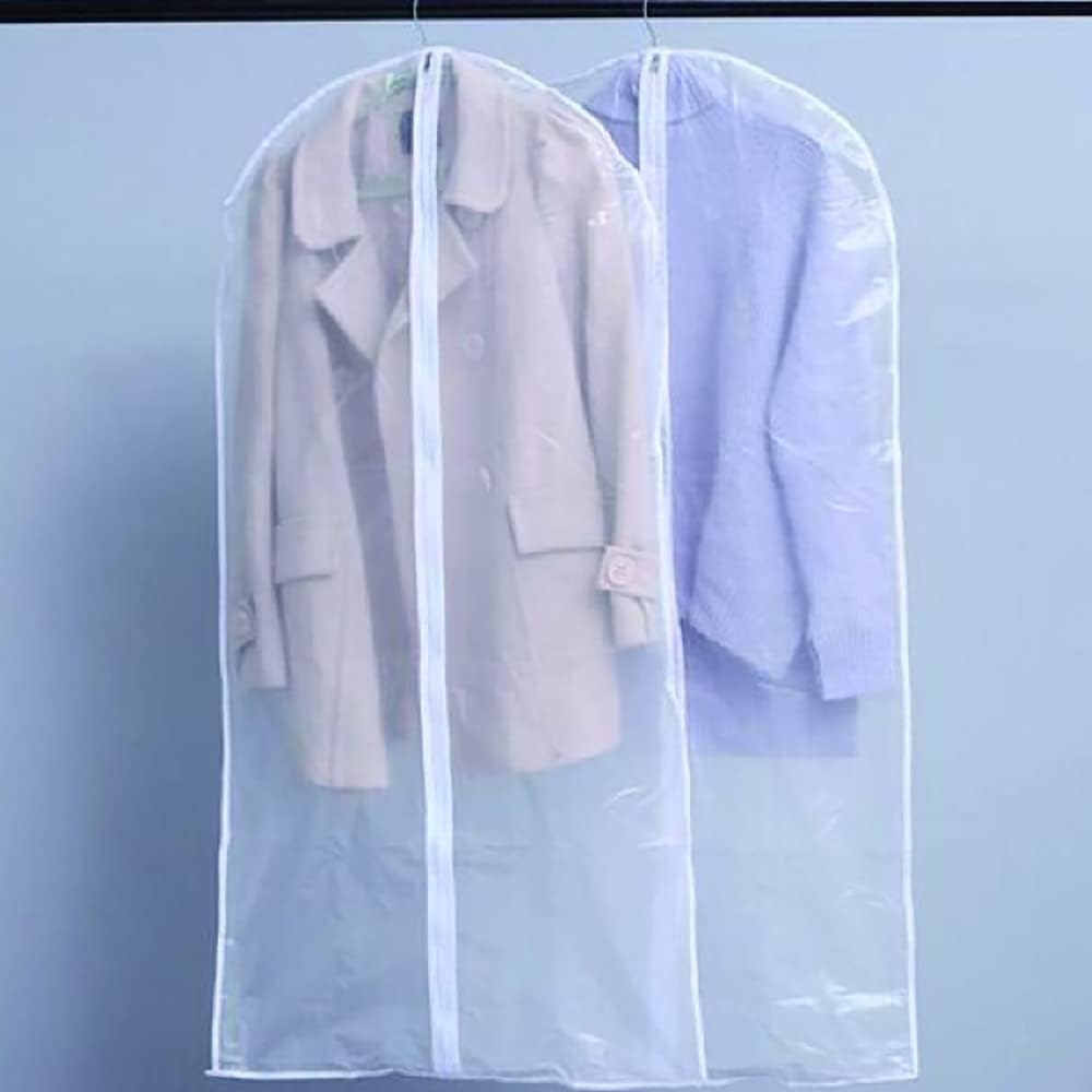 Sacs de rangement pour vêtements transparents – Pack de 5 (Achetez 1, obtenez 1 GRATUIT)