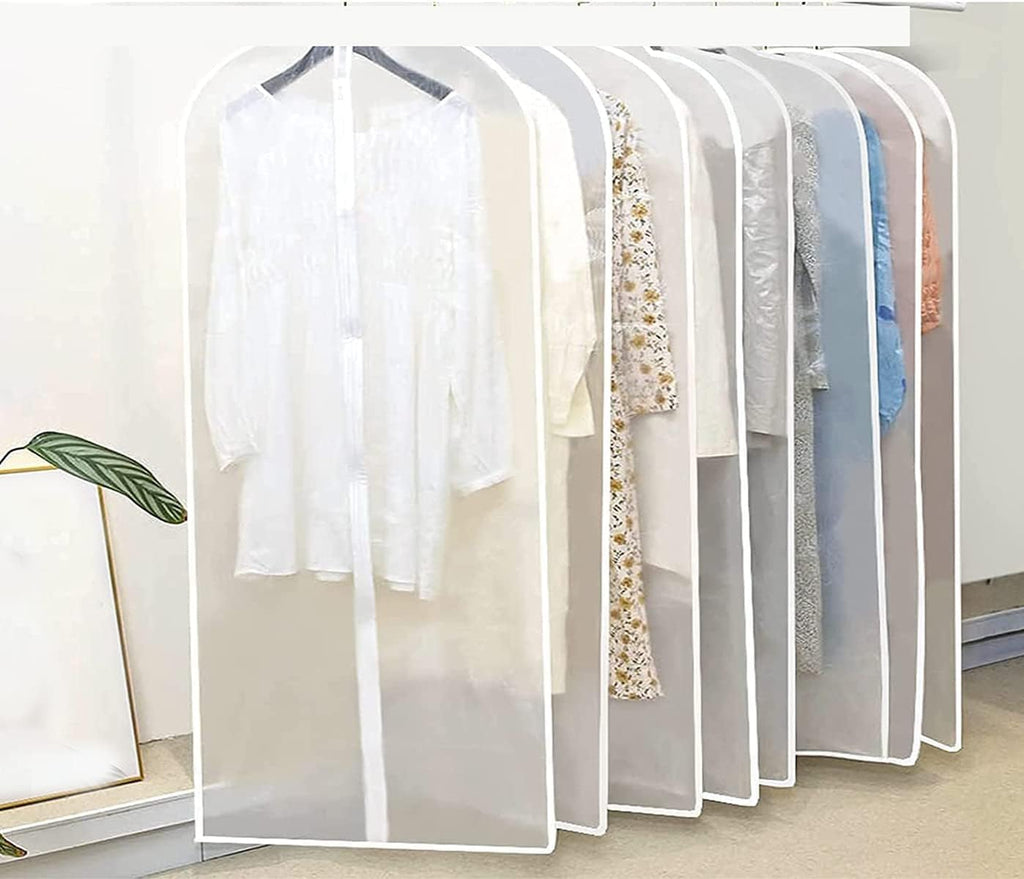 Sacs de rangement pour vêtements transparents – Pack de 5 (Achetez 1, obtenez 1 GRATUIT)