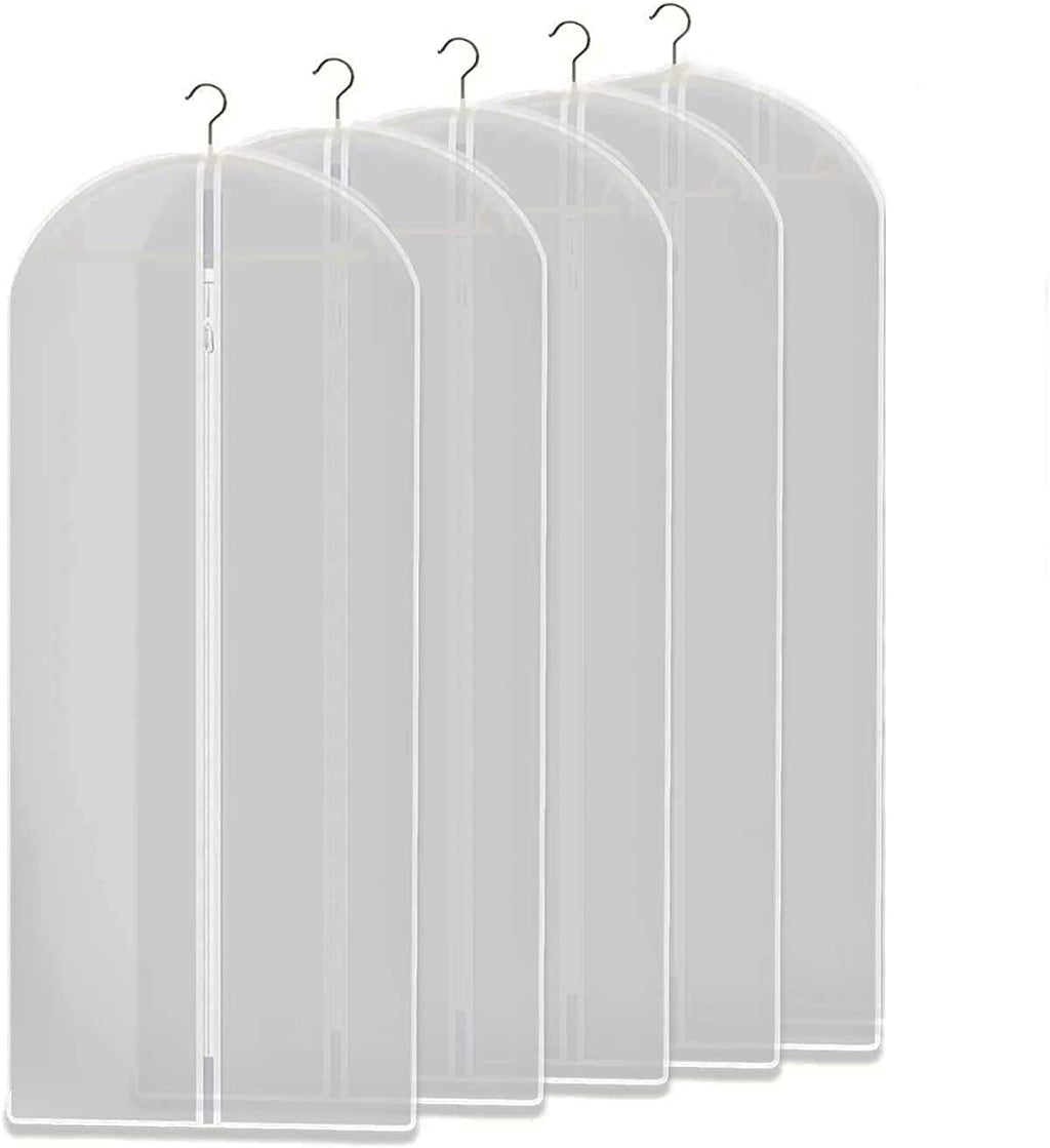 Sacs de rangement pour vêtements transparents – Pack de 5 (Achetez 1, obtenez 1 GRATUIT)