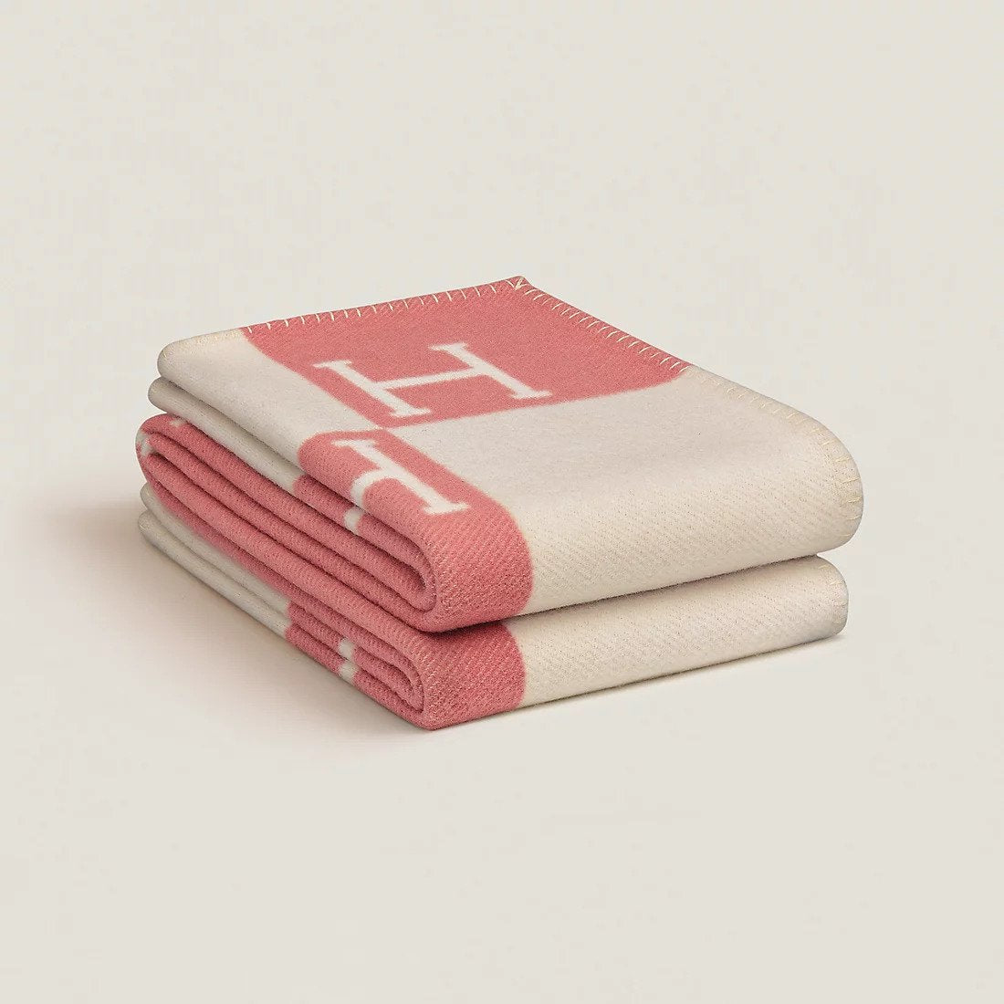 Plaid Exclusif en Cachemire et Laine Doré