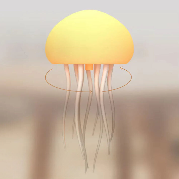 Lampe méduse JellyGlow à commande vocale