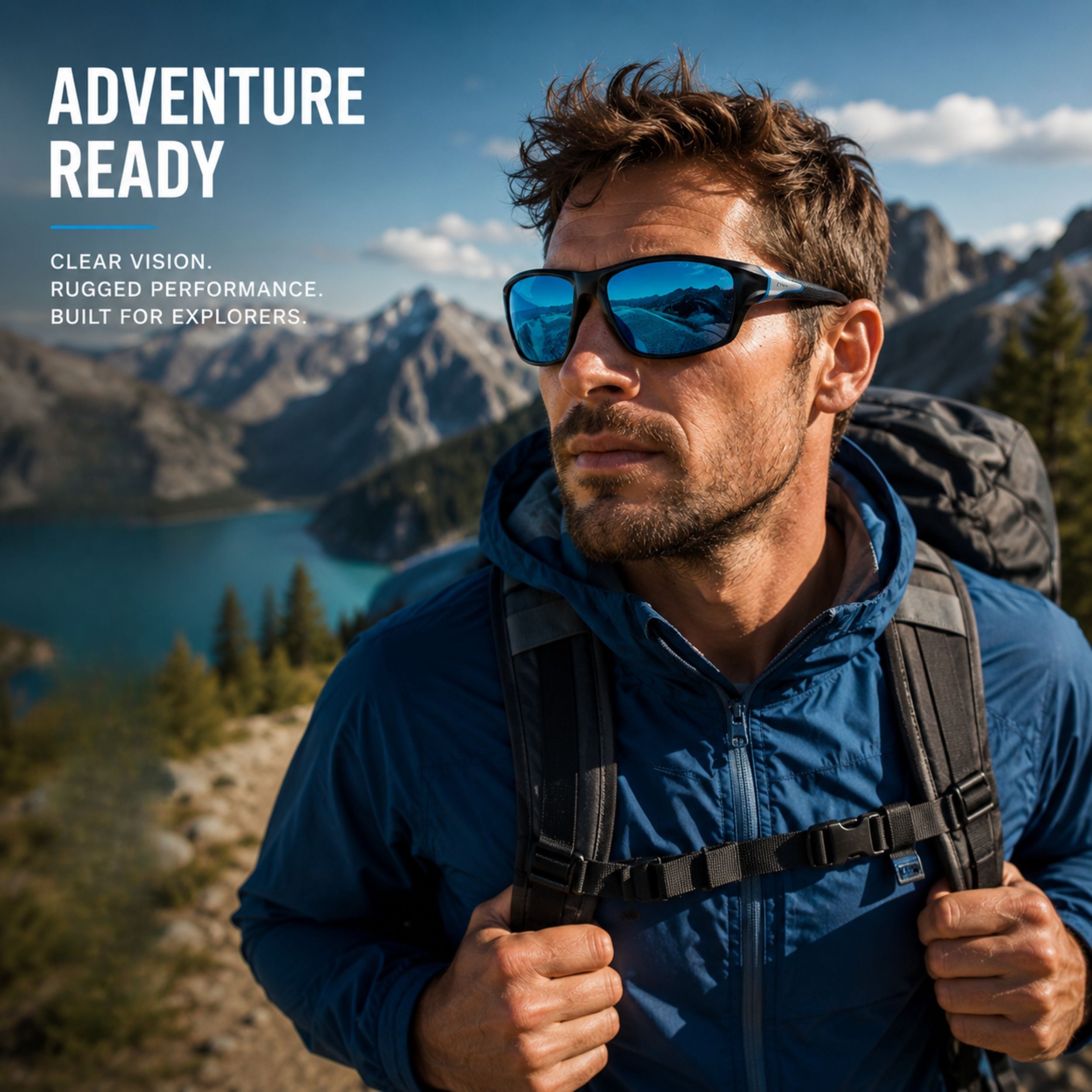 GLAREBLOCK – Lunettes de sport polarisées avec protection UV400