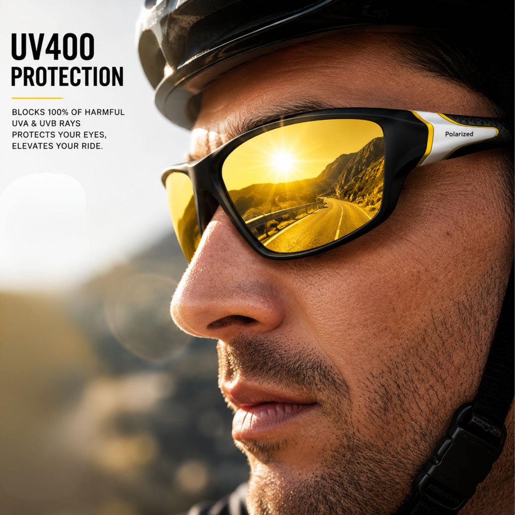 GLAREBLOCK – Lunettes de sport polarisées avec protection UV400