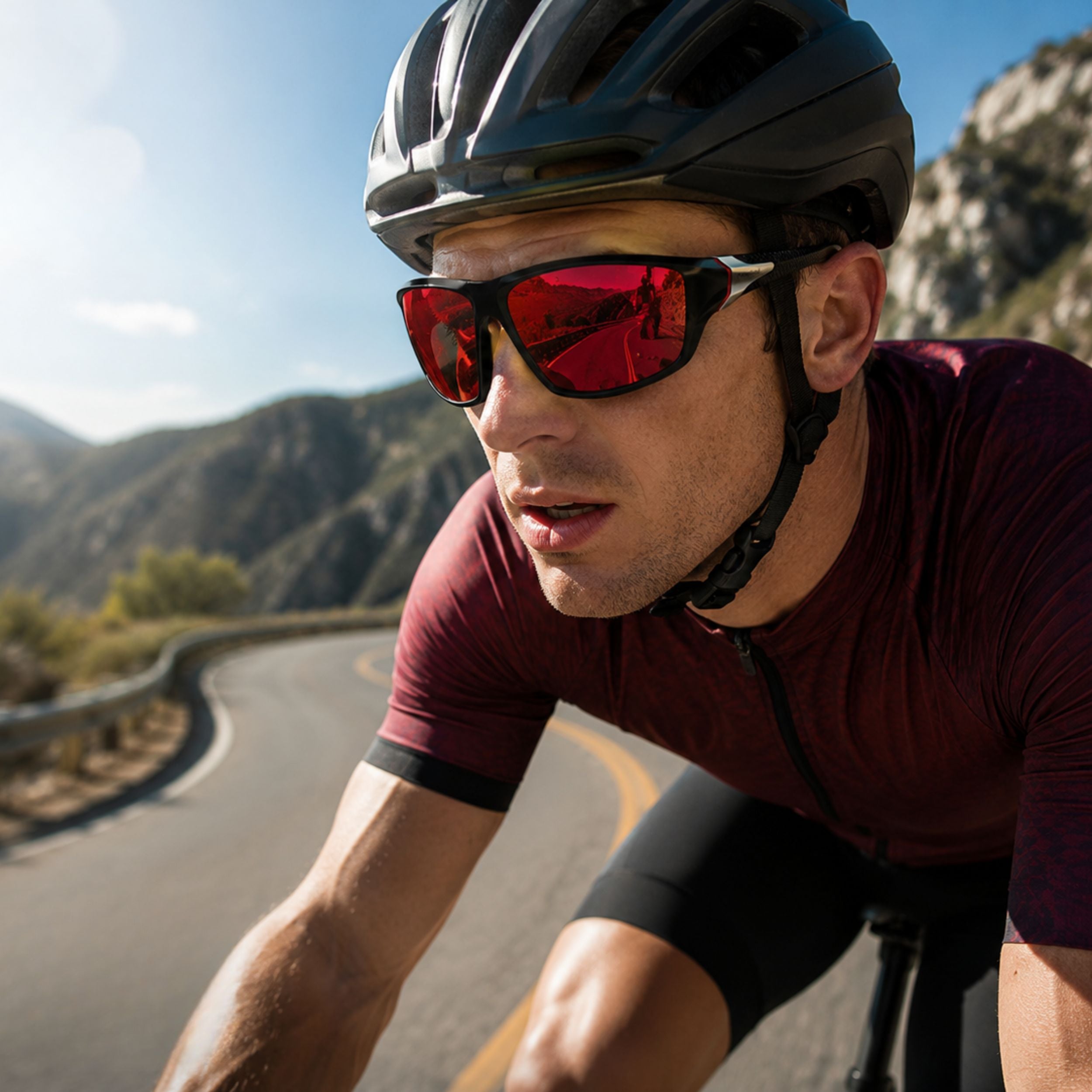 GLAREBLOCK – Lunettes de sport polarisées avec protection UV400