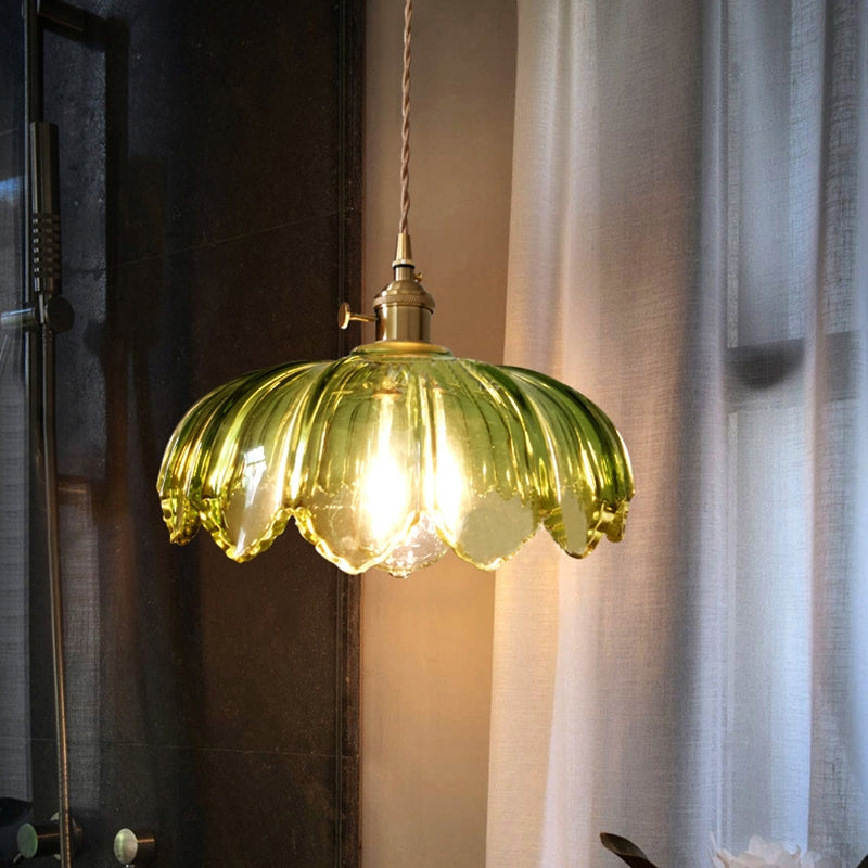 Lumière en verre qui émerveille par ses détails !