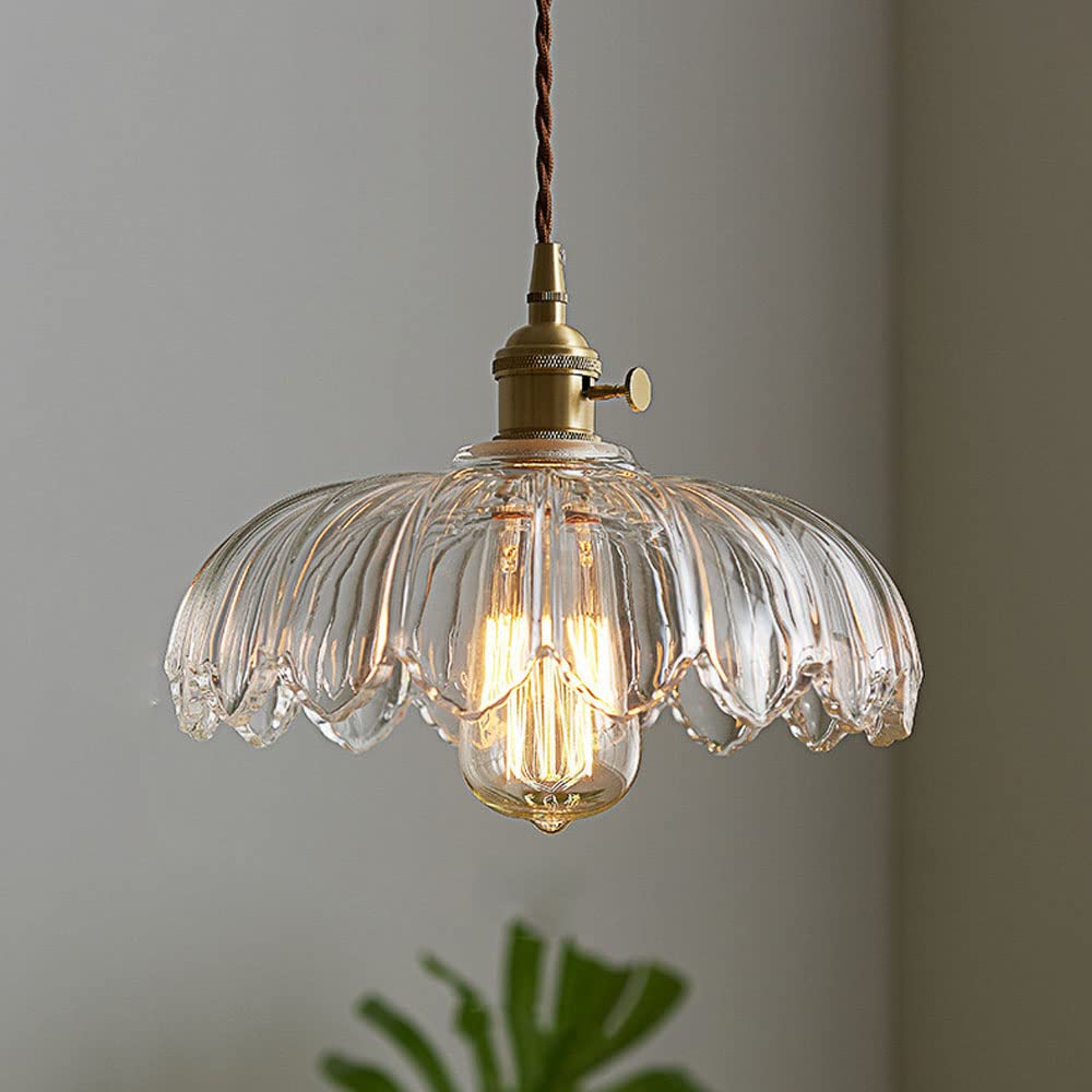 Lumière en verre qui émerveille par ses détails !
