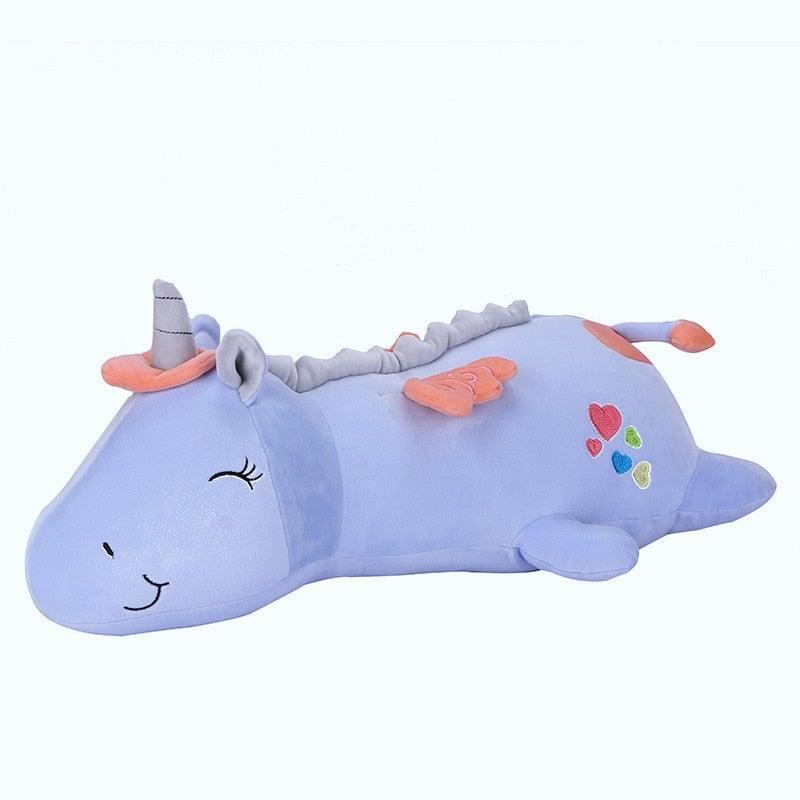 BowLift | Peluche Licorne Lumineuse | Lumière LED Changeante de Couleur | 60 cm, Plusieurs Couleurs