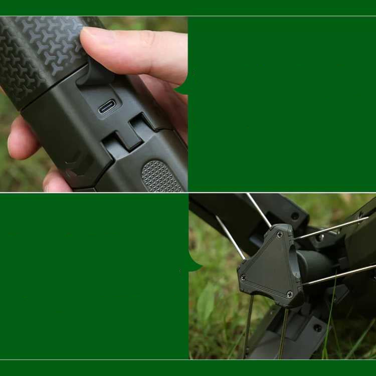 Lampe de camping LED extensible avec hauteur réglable