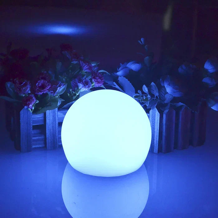 Éclairage de Jardin Sphérique Enchanteur GlowSphere