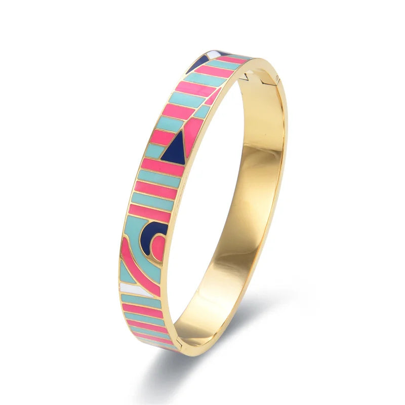 Bracelet Géode en Or | Bijoux Élégants pour Femmes