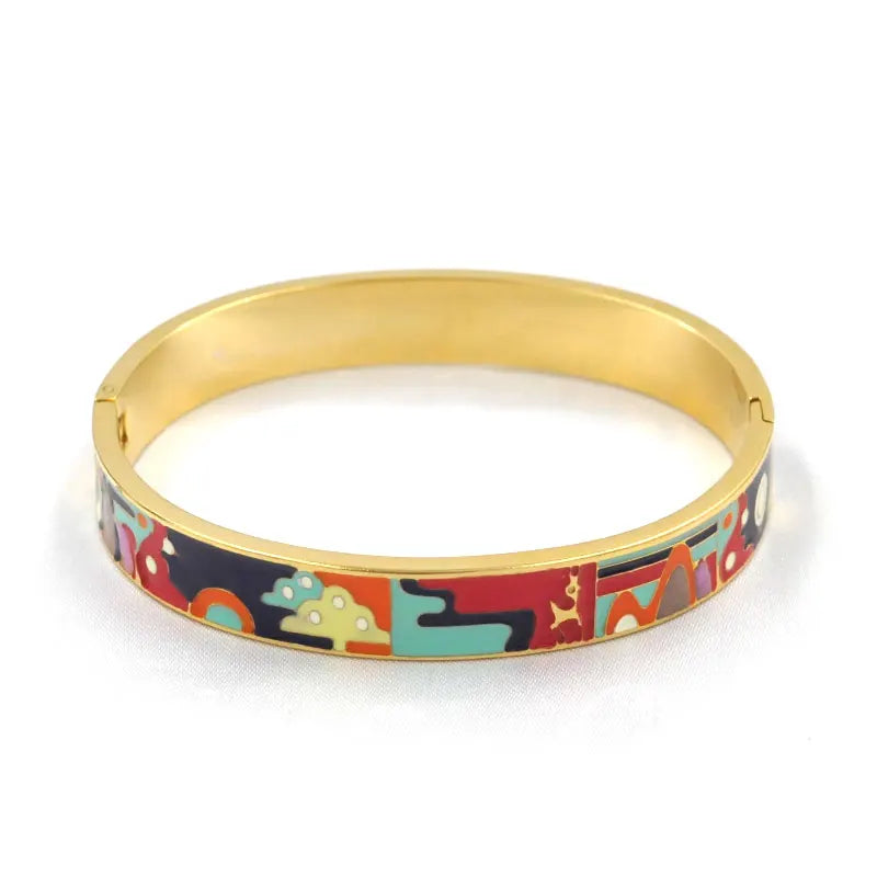 Bracelet Géode en Or | Bijoux Élégants pour Femmes