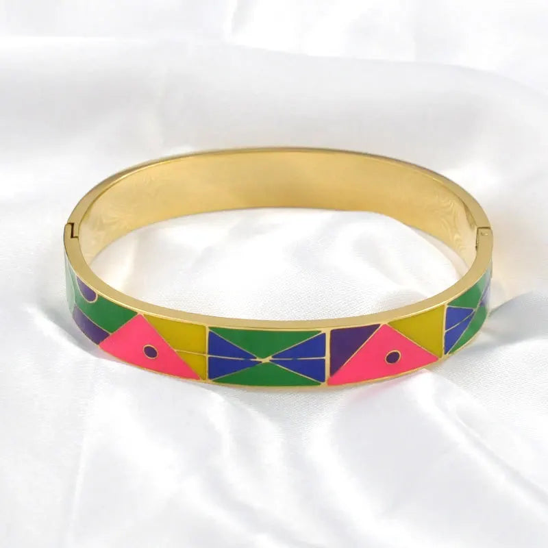 Bracelet Géode en Or | Bijoux Élégants pour Femmes