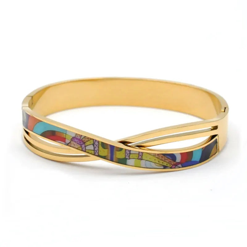 Bracelet Géode en Or | Bijoux Élégants pour Femmes