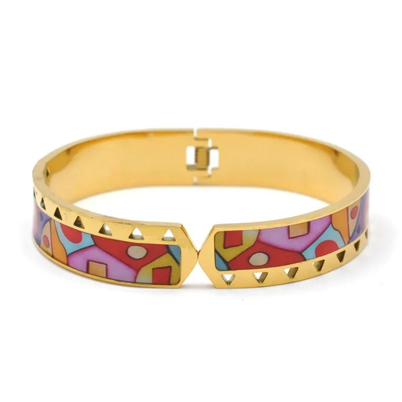 Bracelet Géode en Or | Bijoux Élégants pour Femmes