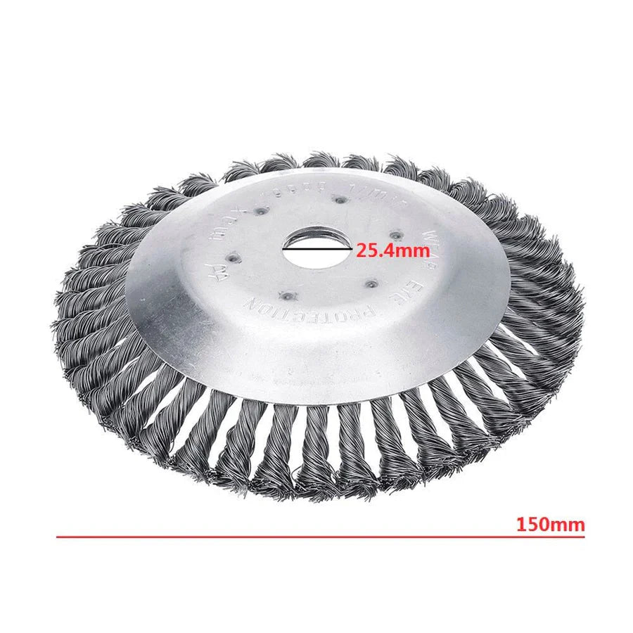 TurboTrimmer™️ Brosse à mauvaises herbes & Taille-haies en acier au carbone
