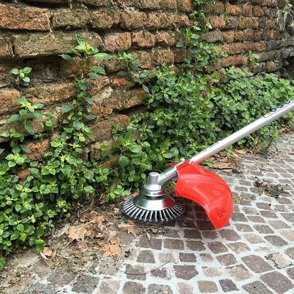 TurboTrimmer™️ Brosse à mauvaises herbes & Taille-haies en acier au carbone