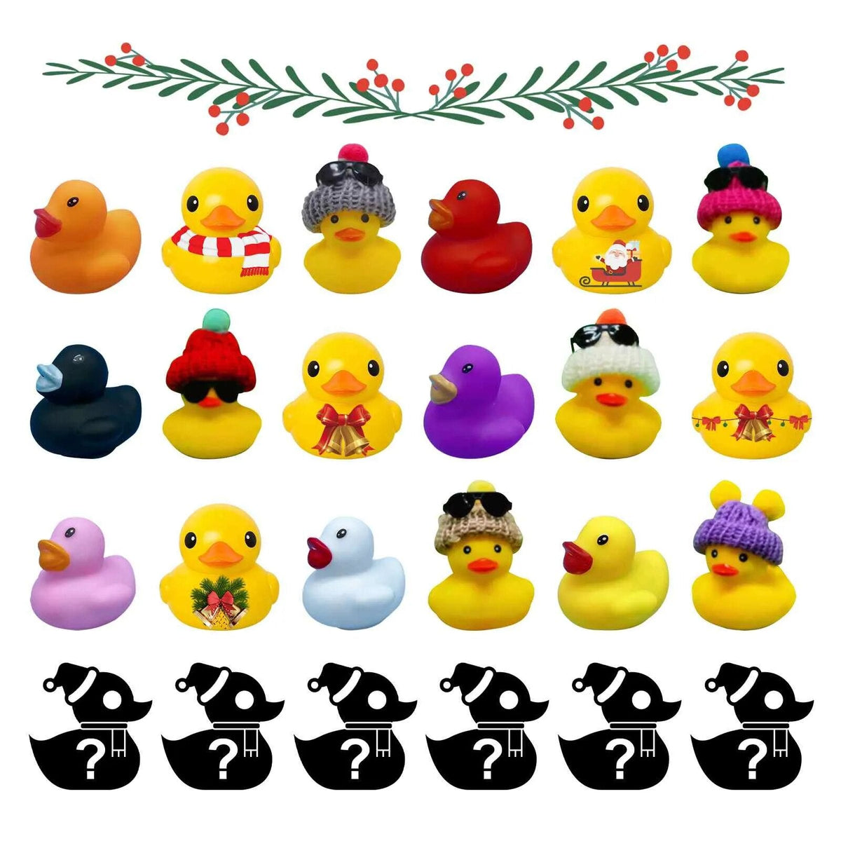 Calendrier de l'Avent Canards en Caoutchouc (édition 2026)