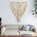 Suspension Murale Macramé Boho Scandinave | Fait Main