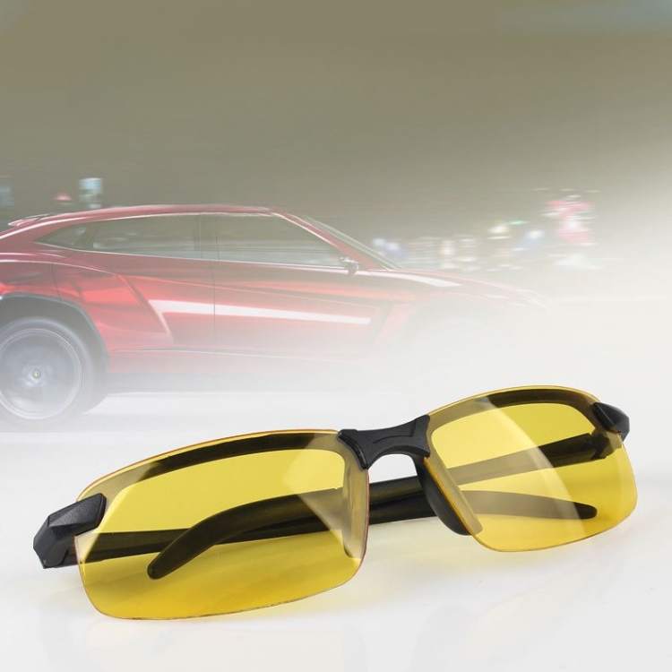 Skanto | Lunettes de Conduite Nocturne | Verres Jaunes pour Réduire l'Éblouissement et le Stress Oculaire pour des Conduites Nocturnes Plus Sûres