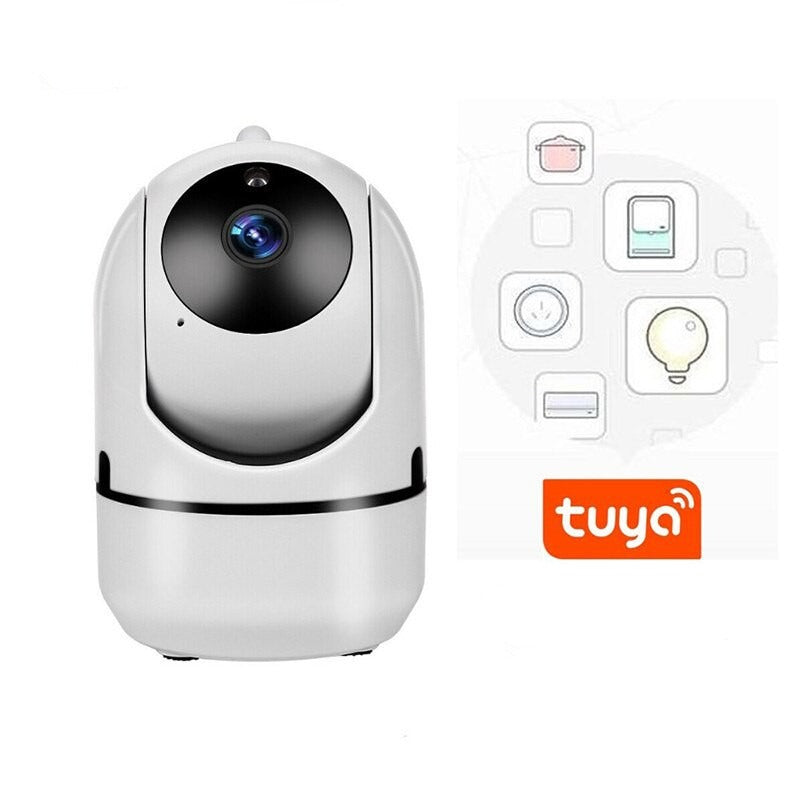 Moniteur de bébé HD avec vision nocturne, rotation à 360° et alertes