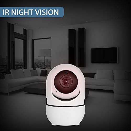 Moniteur de bébé HD avec vision nocturne, rotation à 360° et alertes