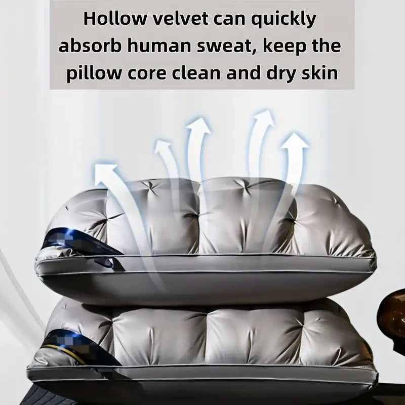 HealthySleep Luxe Coussin de Soutien Cervical pour un Sommeil Profond