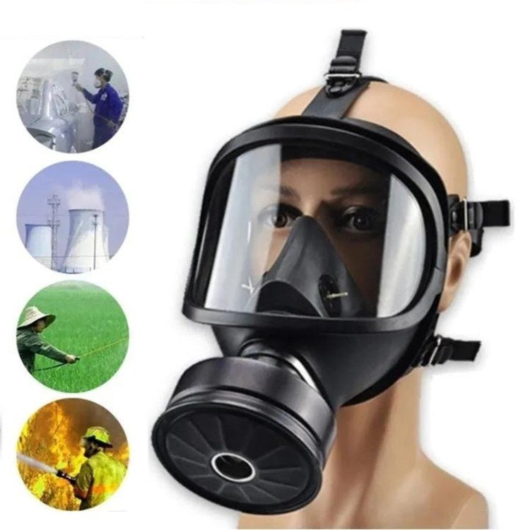 Masque à Gaz NRBC Multi-Filtres – Avec Hydratation Intégrée