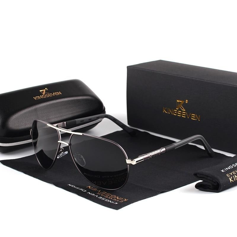 Lunettes de Soleil Polarisées pour Hommes - Monture Légère