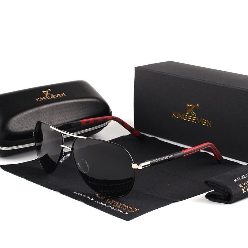 Lunettes de Soleil Polarisées pour Hommes - Monture Légère