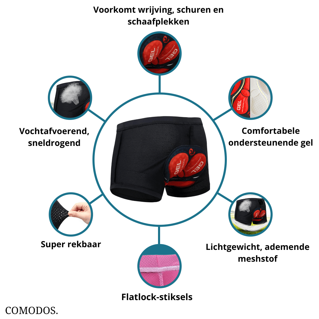 Shorts de Moto Confort pour Hommes