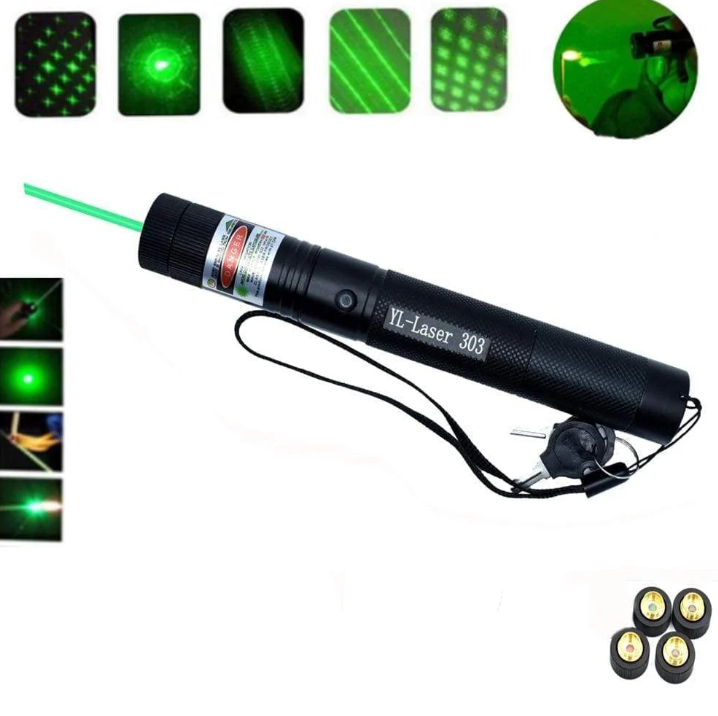 Pointeur Laser Portable Haute Intensité pour Présentations & Extérieur