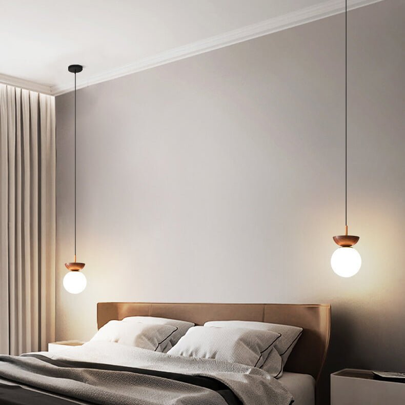 Hikari Plafonnier – Design Japonais Minimaliste avec LED & Bois