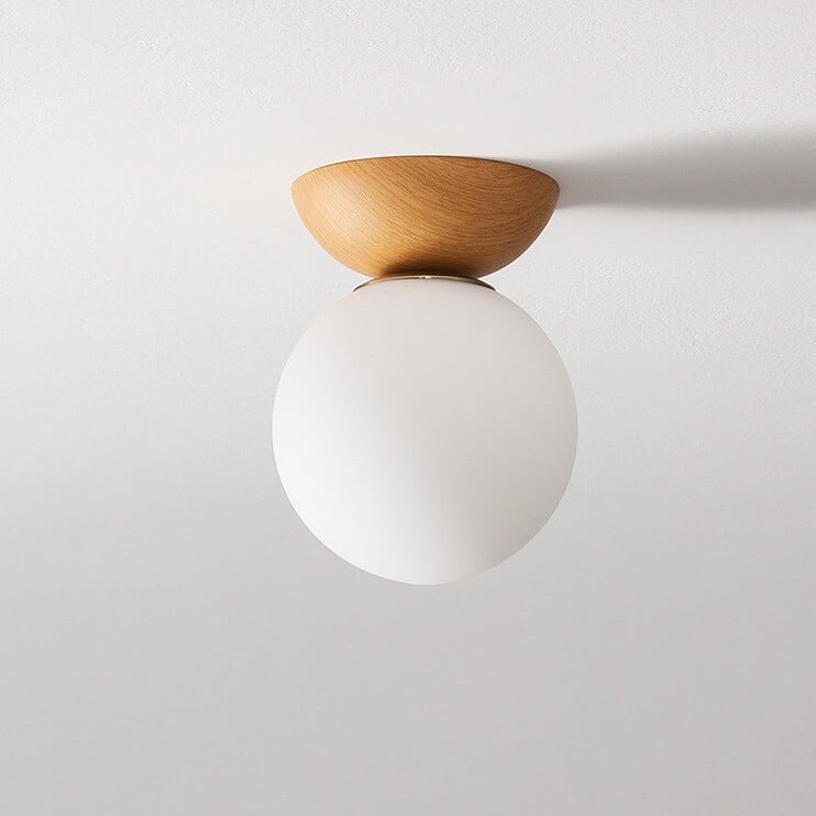 Hikari Plafonnier – Design Japonais Minimaliste avec LED & Bois