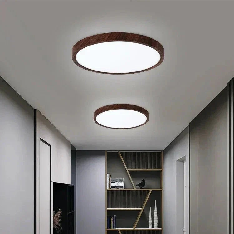 Luminaire de plafond rond mince | LED réglable, moderne | Salon & Chambre