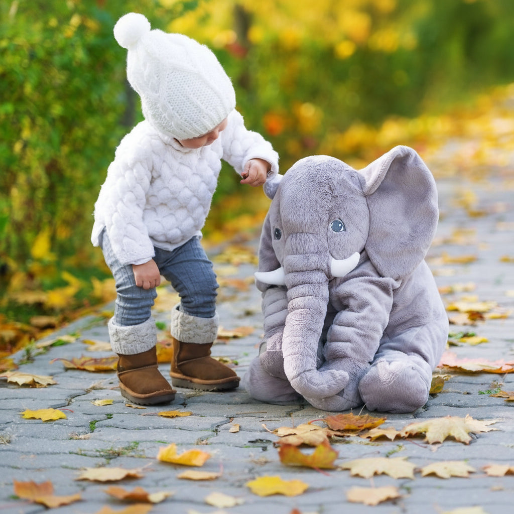 PLUSHELEPHANT – Super doux et confortable pour des moments de câlins agréables