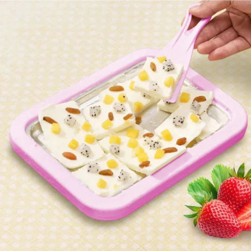 Machine à Glace Roulée Maison – Plaque Froid Antiadhésive
