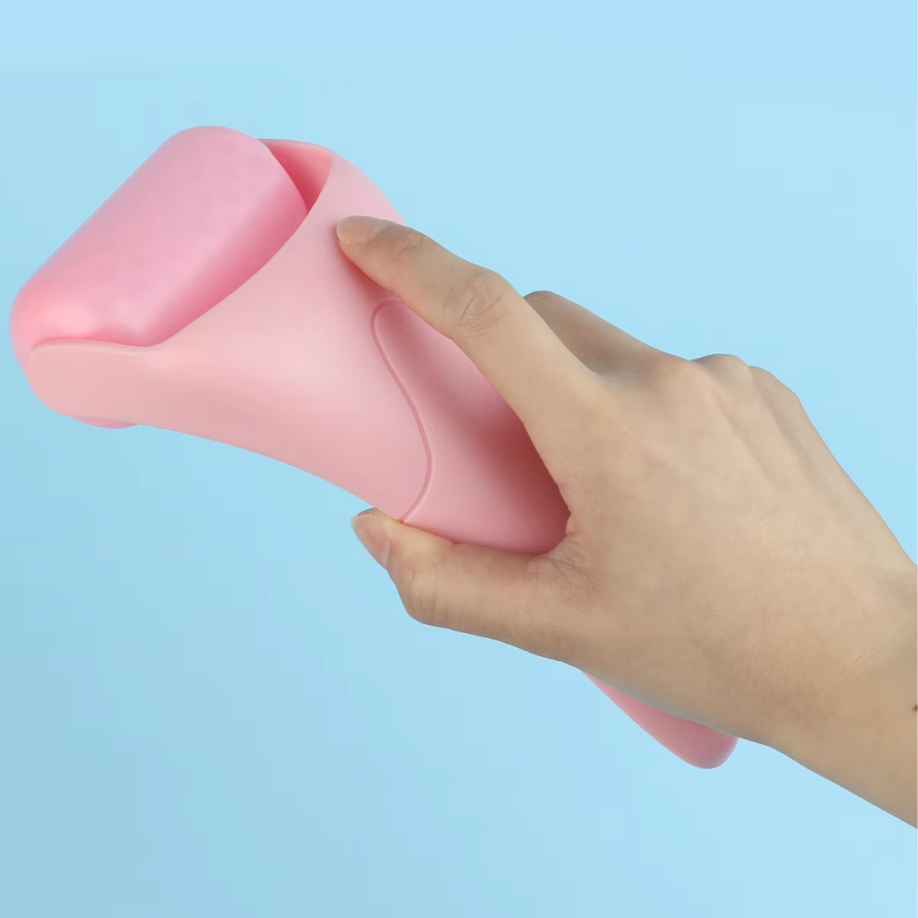 Roller de Glace pour le Visage – Adoucit les Rides et les Gonflements !