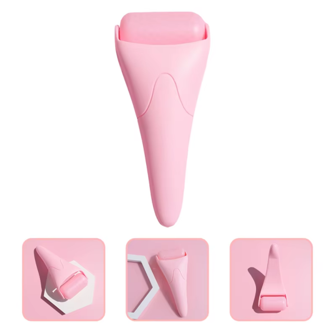 Roller de Glace pour le Visage – Adoucit les Rides et les Gonflements !