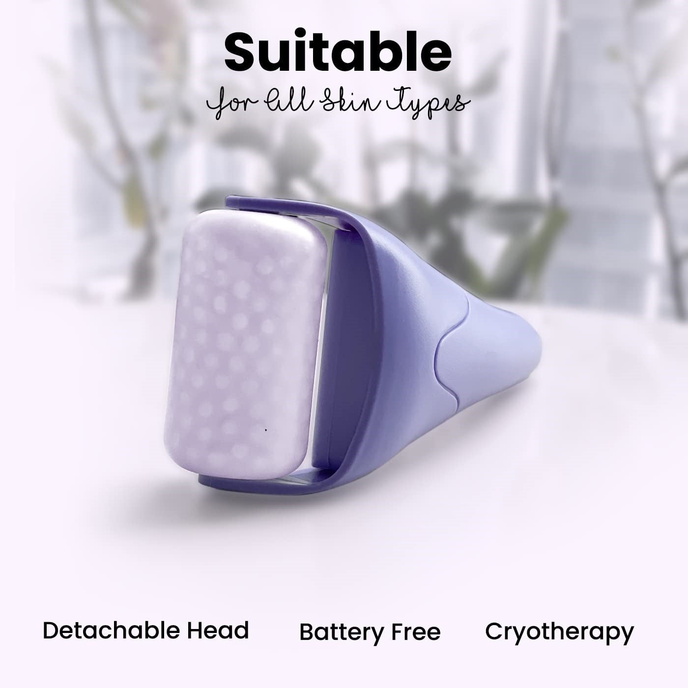 Roller de Glace pour le Visage – Adoucit les Rides et les Gonflements !