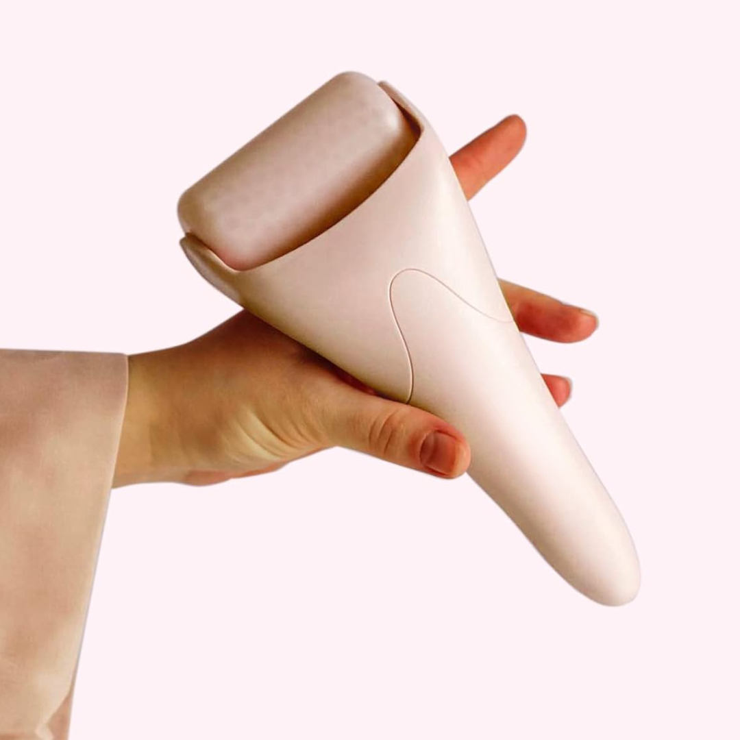 Roller de Glace pour le Visage – Adoucit les Rides et les Gonflements !
