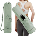 Sac de transport multifonction pour tapis de yoga avec compartiment étanche