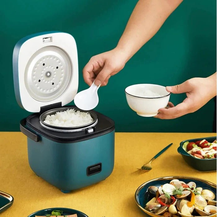 Mini-cuiseur à riz, capacité de 1,2 Qt avec pot antiadhésif