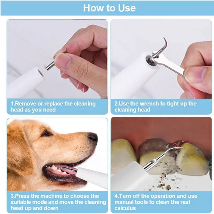 Skanto | Outil de Nettoyage Oral pour Animaux de Compagnie pour une Haleine Fraîche et des Soins de Toilettage