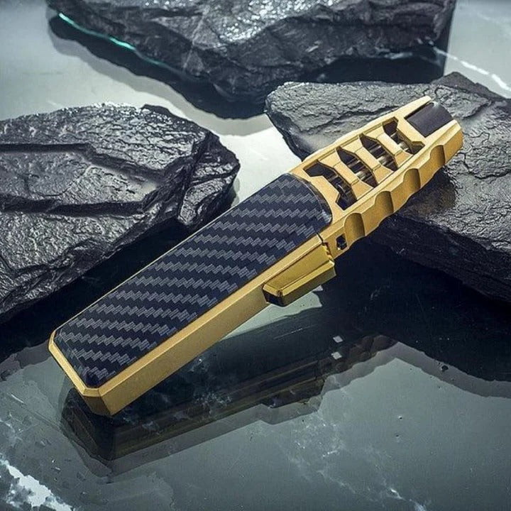 Skanto | Briquet à Flamme Réglable – Flamme Bleue pour Cuisine & Utilisation Extérieure